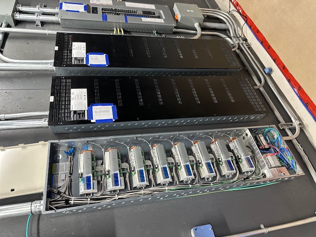 Lutron lighting equipment rack