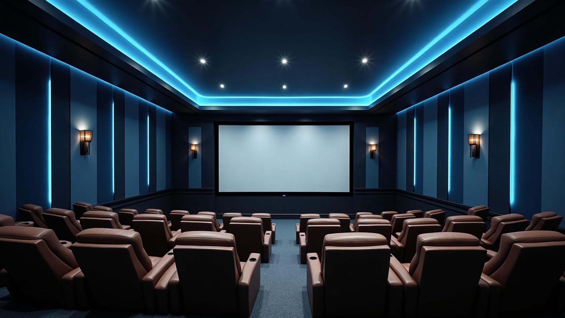 Luxury Home Theater with Kaleidescape
