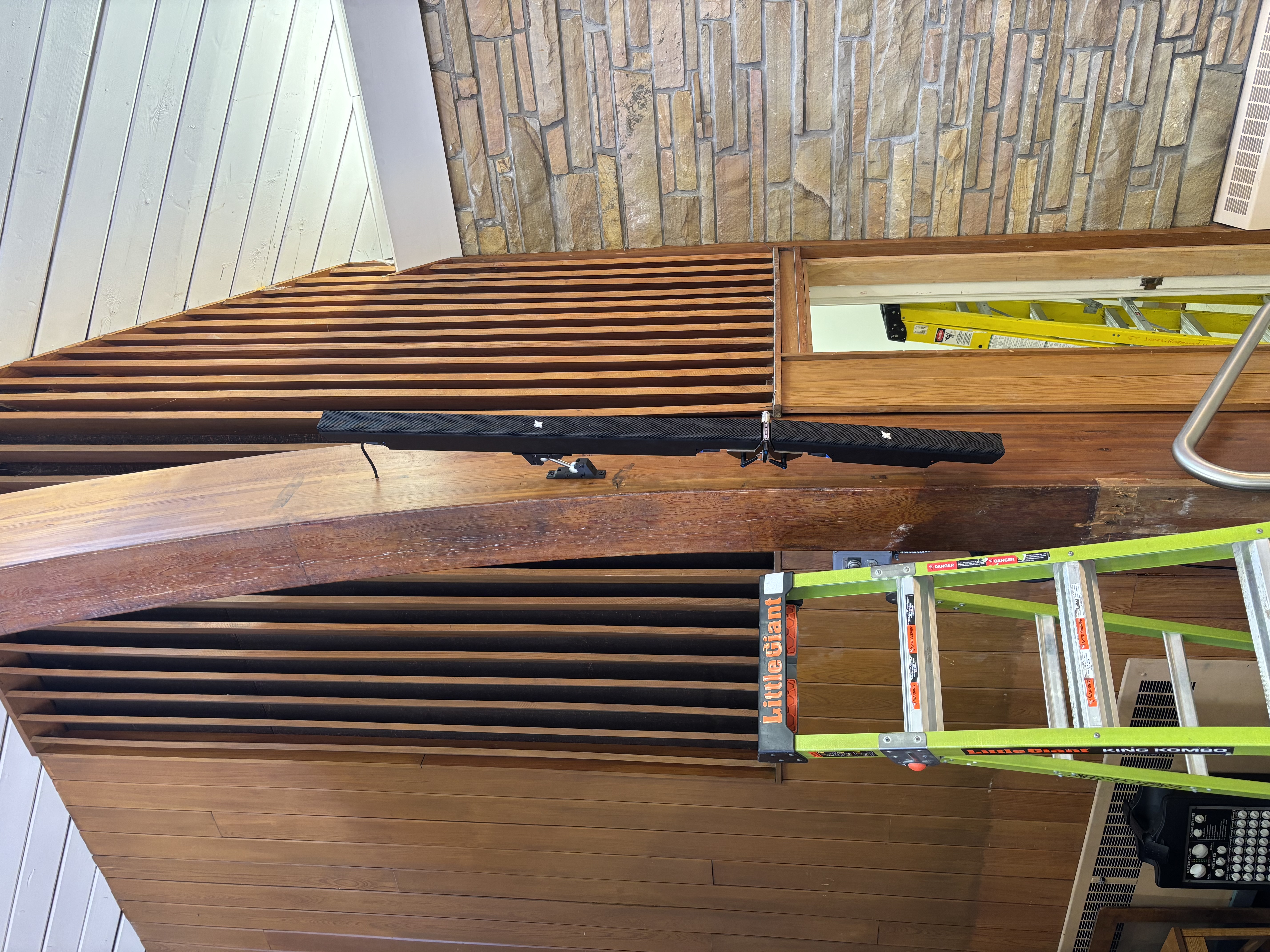 Completed audio installation at St. James Church Kitchener